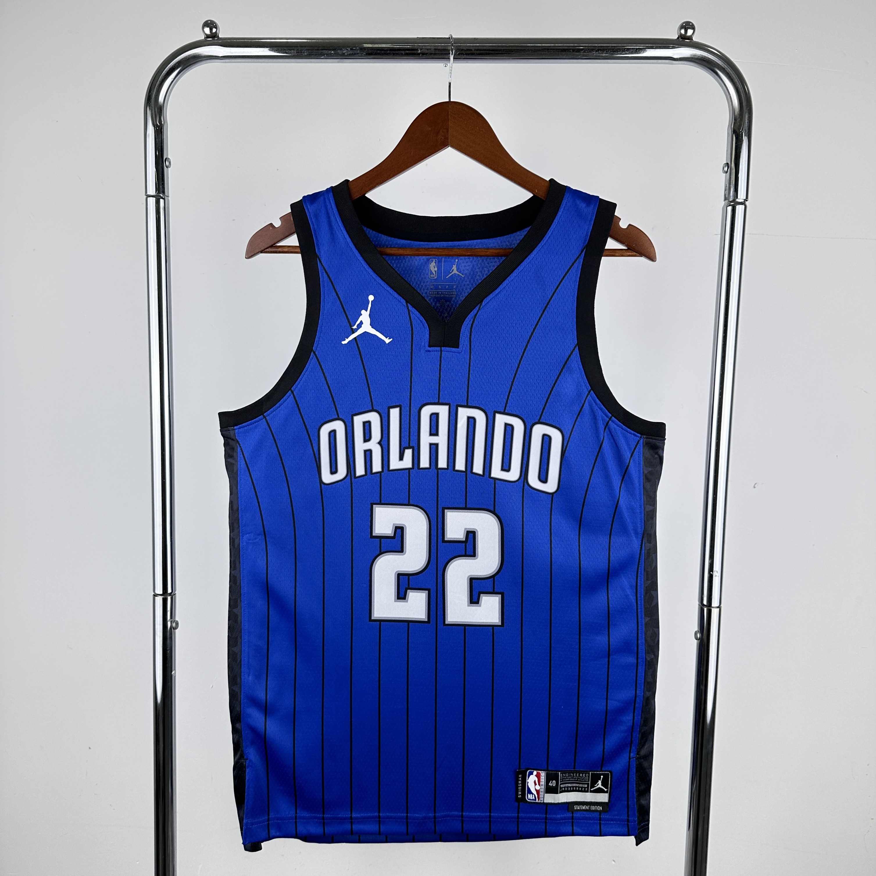 Men Orlando Magic #22 Wagner Blue 2024 NBA Jersey->orlando magic->NBA Jersey